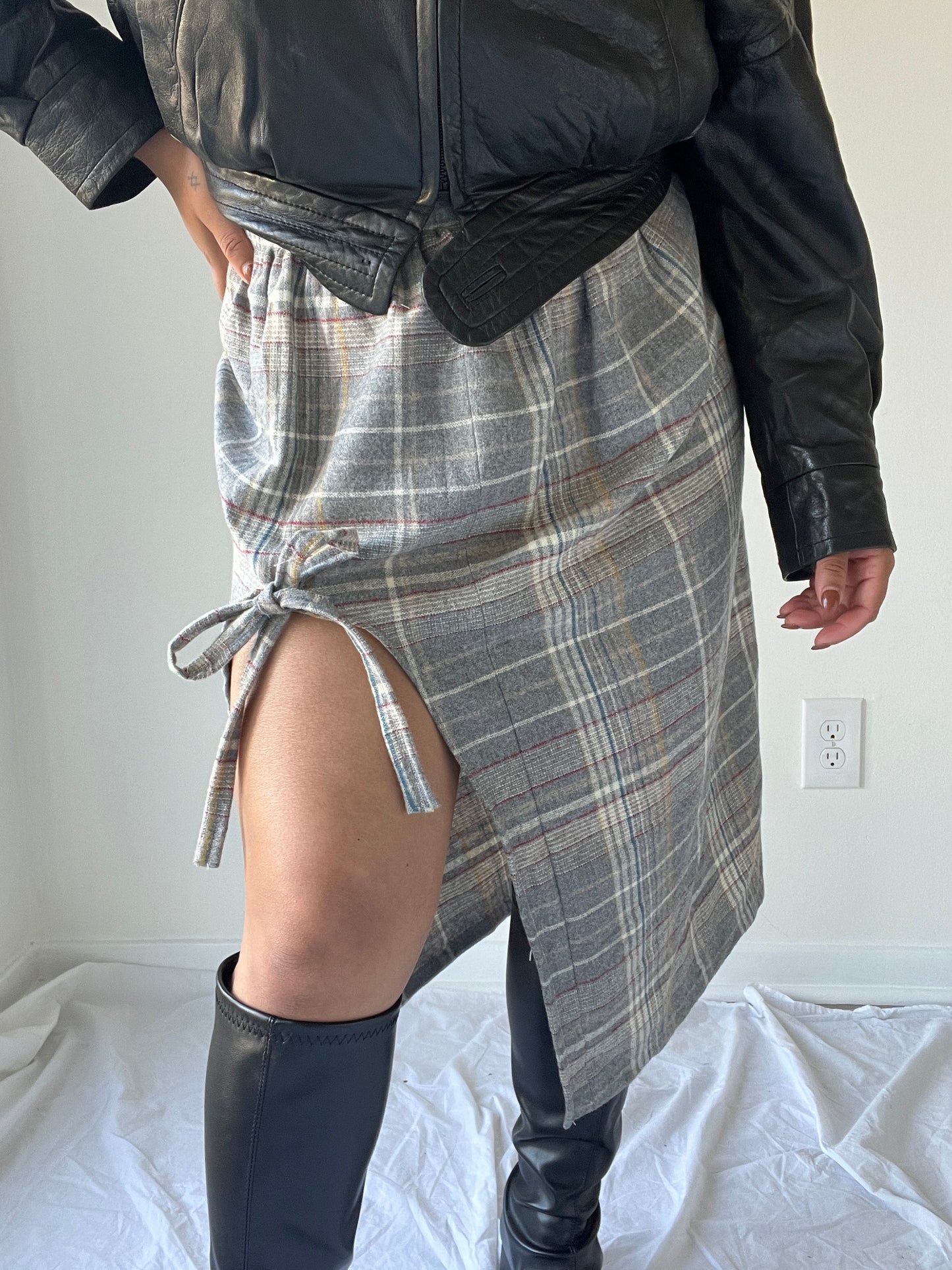 Reworked Vintage Greta Skirt | M